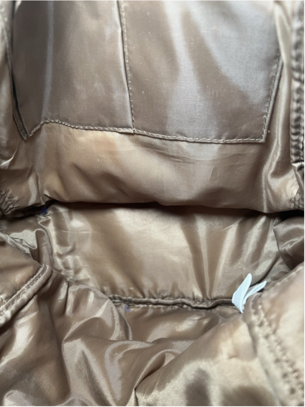 American Eagle Outfitters Brown Faux Leather Backpack Bag Vintage Y2K - Picture 10 of 11